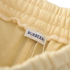 Burberry Side-Patterned Embroidered Horse Shorts