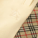Burberry Side-Patterned Embroidered Horse Shorts