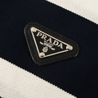 Prada Classic Triangle Logo Cotton T-Shirt