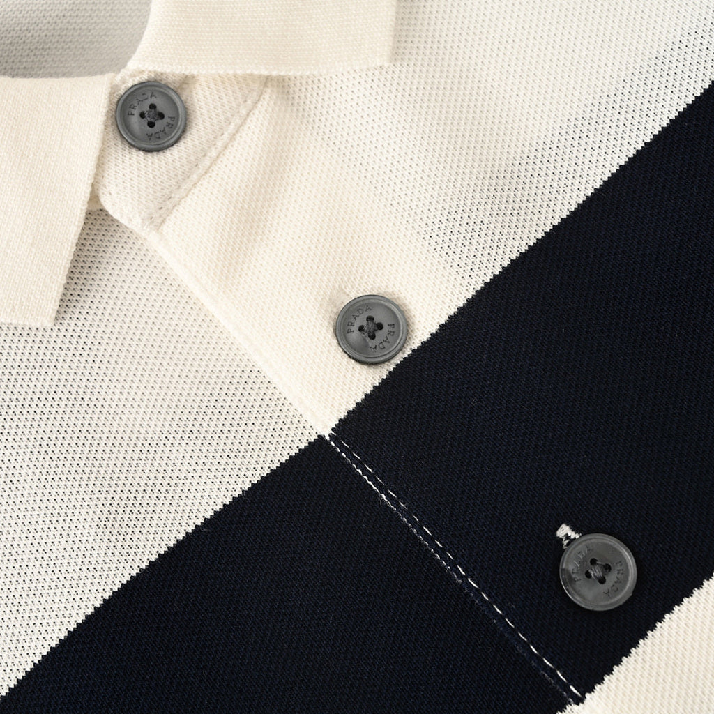 Prada Classic Triangle Logo Cotton T-Shirt