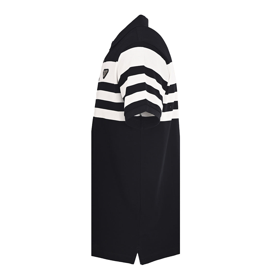 Prada Classic Triangle Logo Cotton T-Shirt