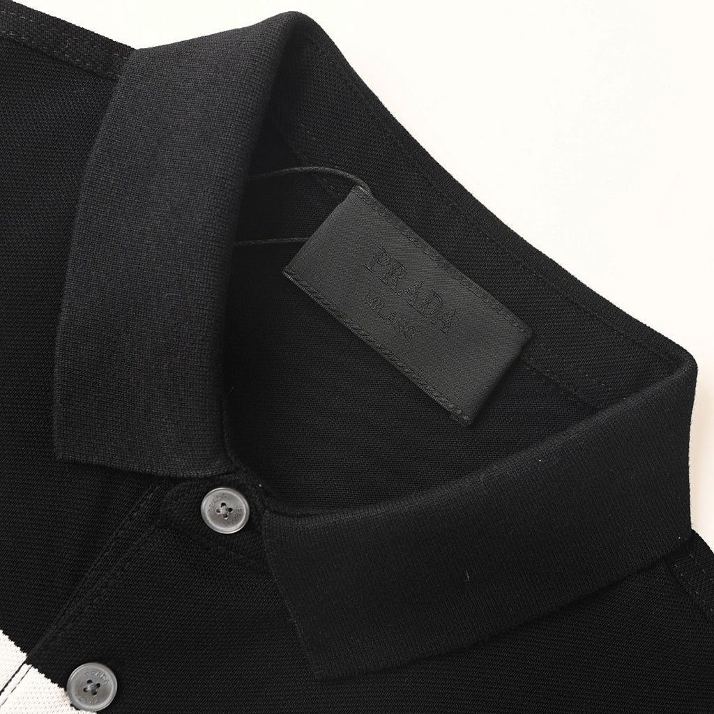 Prada Classic Triangle Logo Cotton T-Shirt