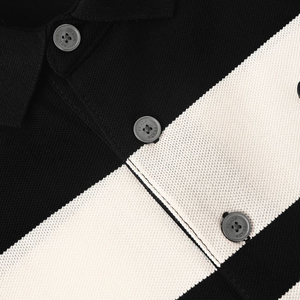 Prada Classic Triangle Logo Cotton T-Shirt