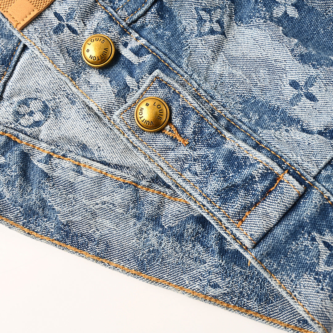 Louis Vuitton LV Monogram Jacket | Luxury Streetwear Essential for Men & Women