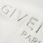 Givenchy Paris Embossed Logo Oversized T-Shirt – Light Grey