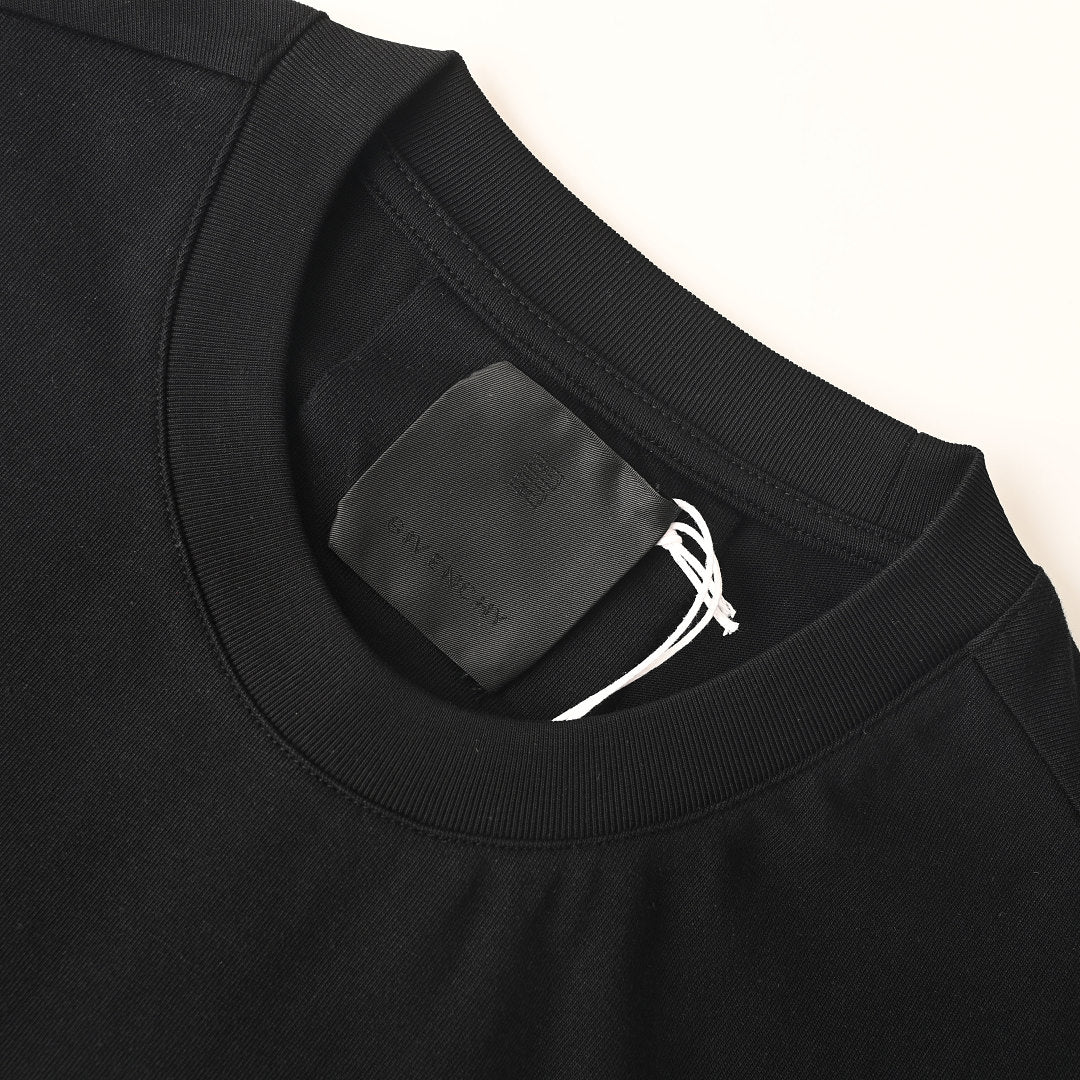 Givenchy Paris Vintage Logo Oversized T-Shirt – Black