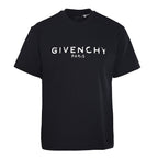 Givenchy Paris Vintage Logo Oversized T-Shirt – Black