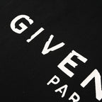 Givenchy Paris Vintage Logo Oversized T-Shirt – Black