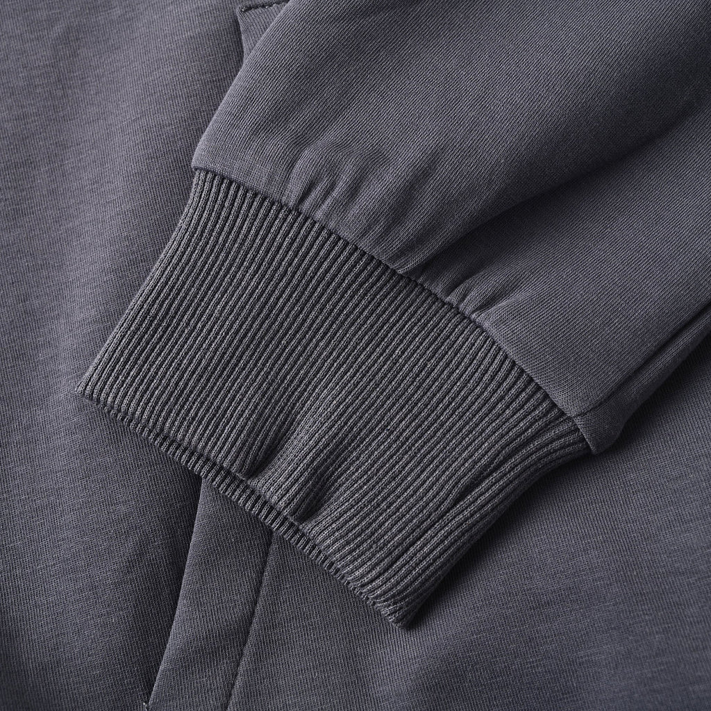 Louis Vuitton Pearl Drawstring Zip Hoodie — Slate Blue