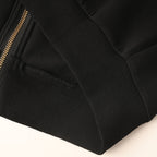 Louis Vuitton Pearl Drawstring Zip Hoodie — Black