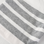Thom Browne 4-Bar Stripe Sleeve T-Shirt – White