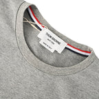 Thom Browne 4-Bar Stripe Sleeve T-Shirt – Medium Grey