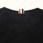 Thom Browne 4-Bar Stripe Sleeve T-Shirt – Black