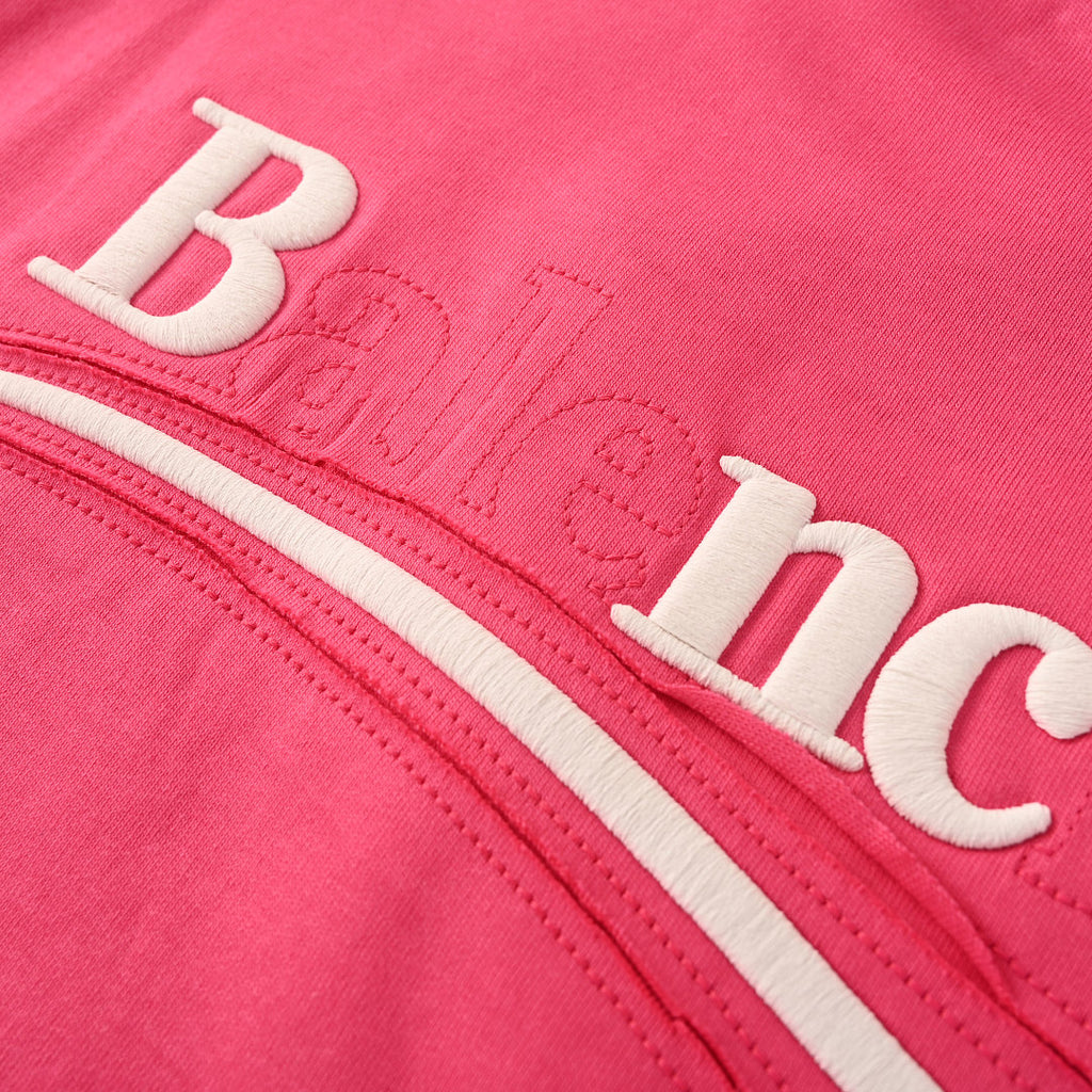 Balenciaga Political Campaign Logo T-Shirt – Pink