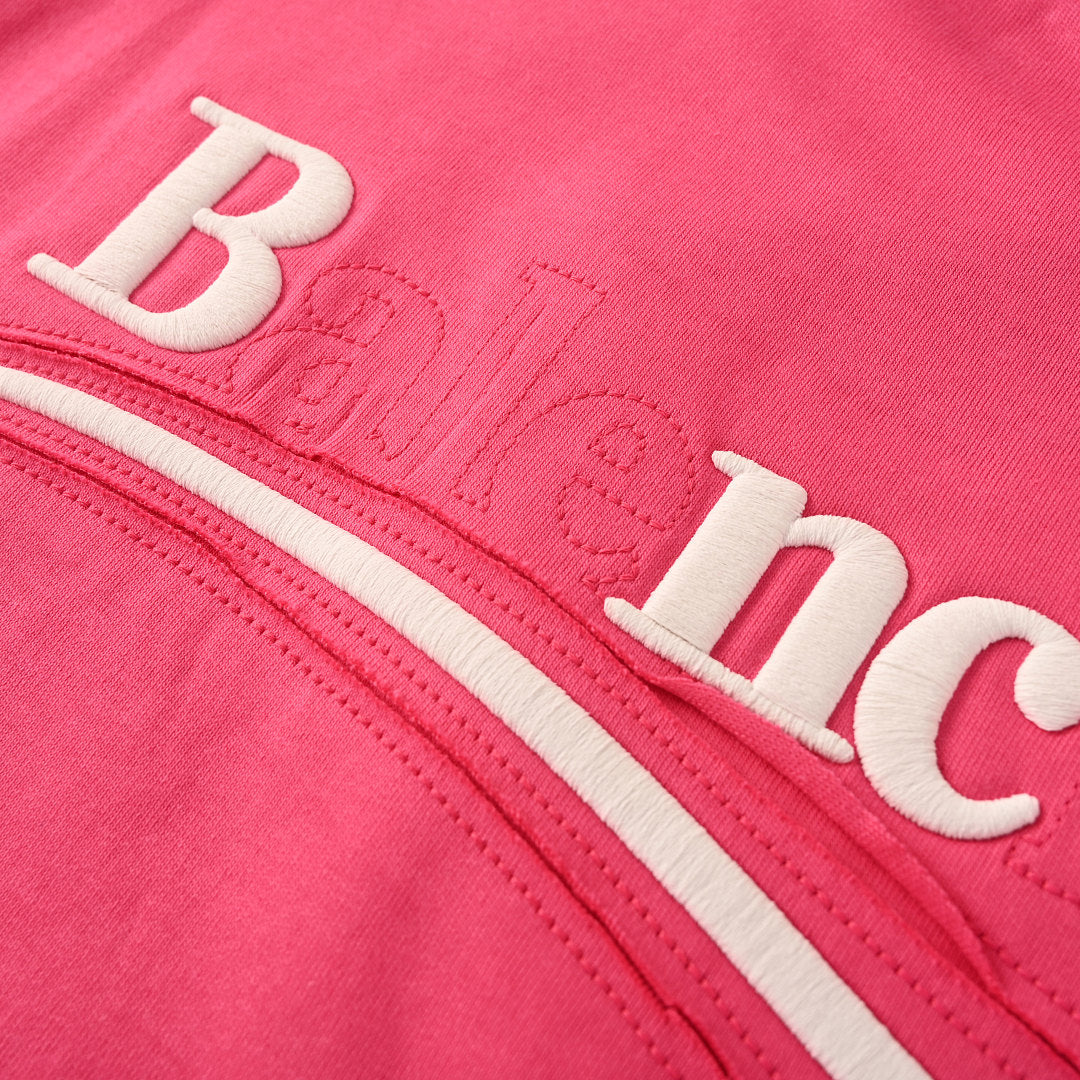 Balenciaga Political Campaign Logo T-Shirt – Pink