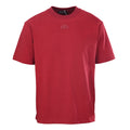 Balenciaga BB Buckle Logo Embroidered T-Shirt – Red