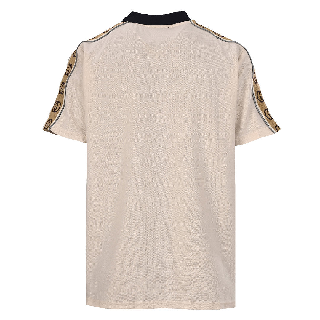 Gucci Classic Reflective Web Polo Shirt