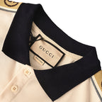 Gucci Classic Reflective Web Polo Shirt