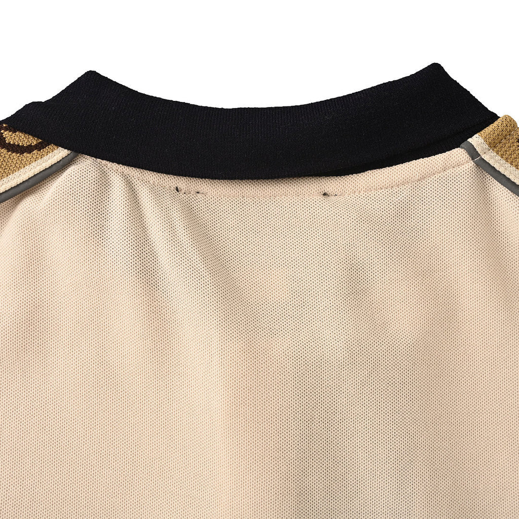 Gucci Classic Reflective Web Polo Shirt