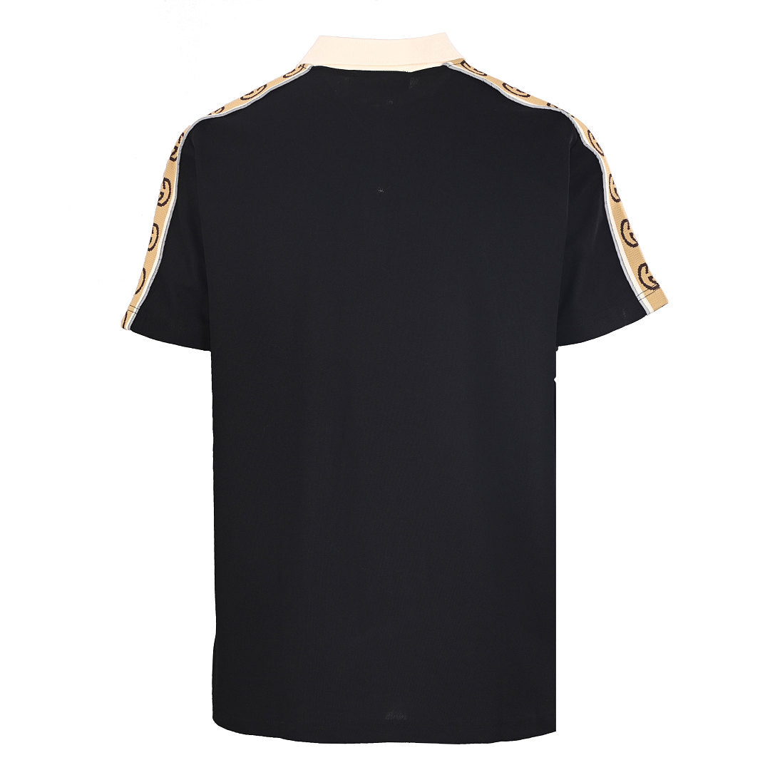 Gucci Classic Reflective Web Polo Shirt