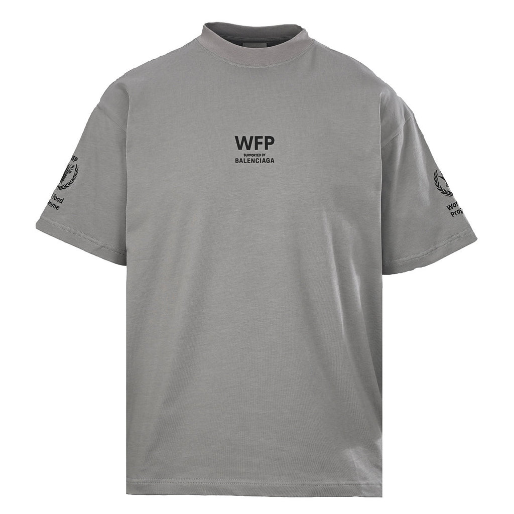 Balenciaga x WFP World Food Programme Oversized T-Shirt – Grey
