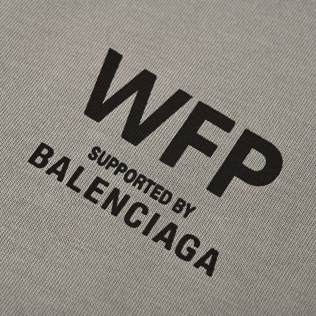Balenciaga x WFP World Food Programme Oversized T-Shirt – Grey