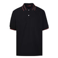 GUCCI Ribbed Jacquard Polo Shirt