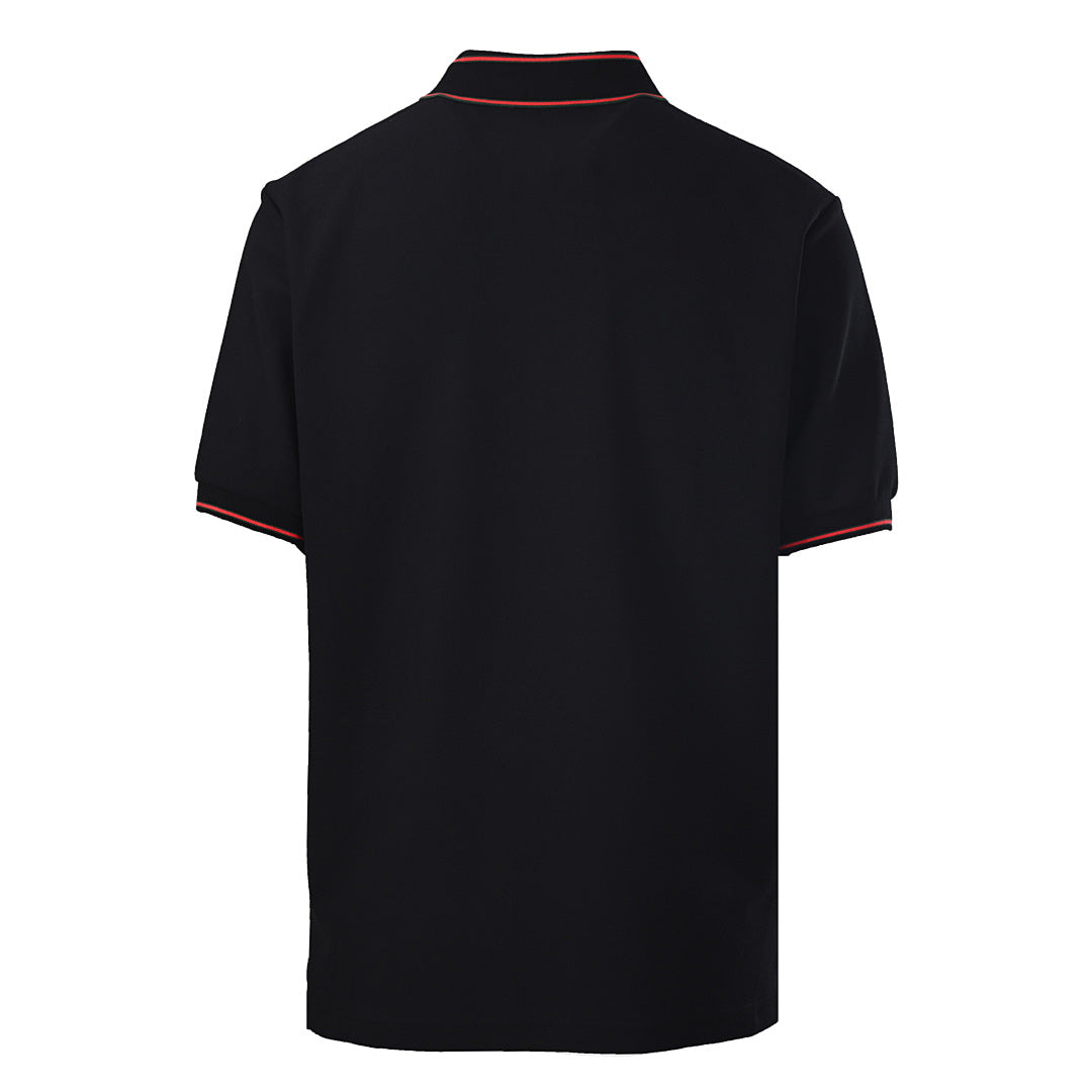 GUCCI Ribbed Jacquard Polo Shirt