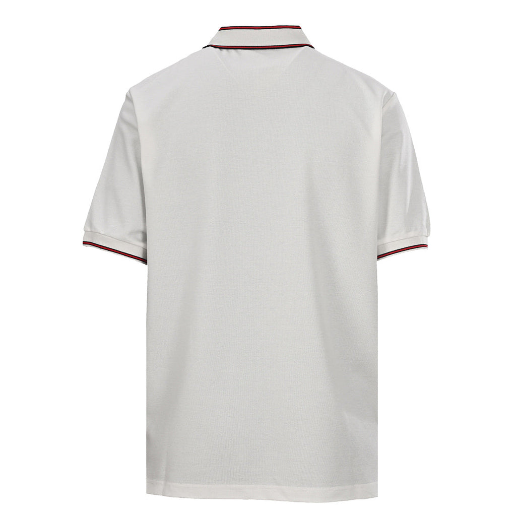 GUCCI Ribbed Jacquard Polo Shirt