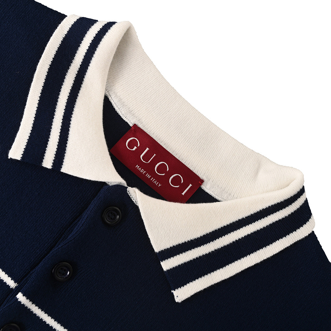 Gucci 2026 New Striped Polo Shirt
