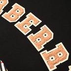 Burberry Check Flag Towel-Appliqué Letter T-Shirt