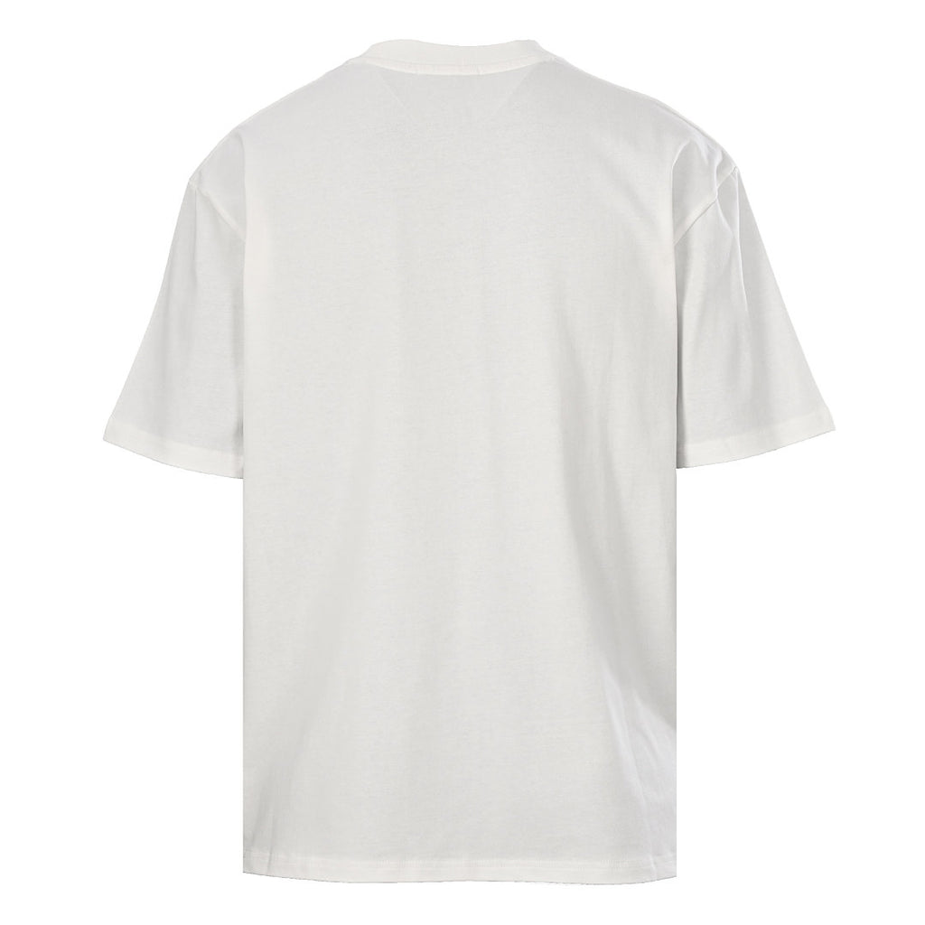 Burberry Check Flag Towel-Appliqué Letter T-Shirt