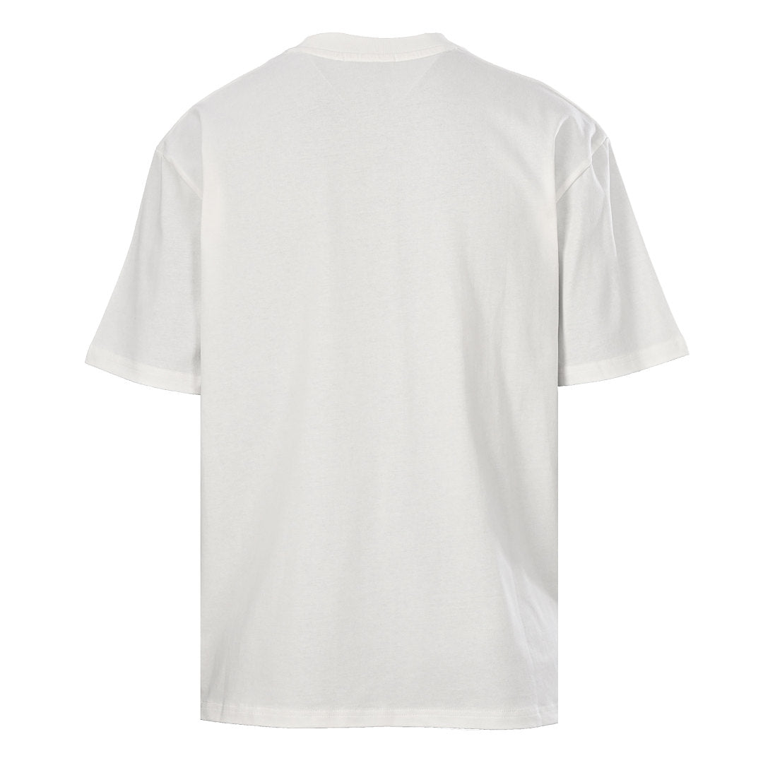 Burberry Check Flag Towel-Appliqué Letter T-Shirt