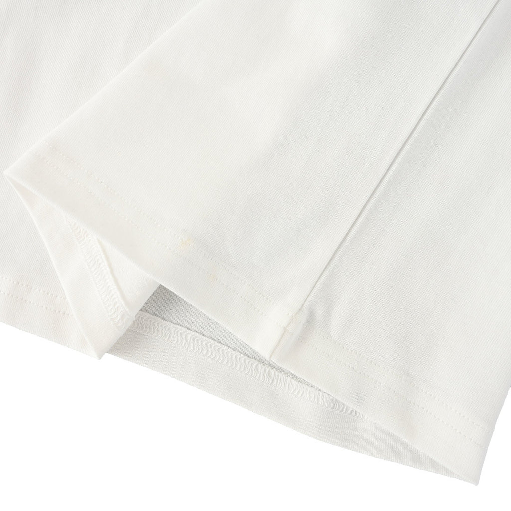 Burberry Check Flag Towel-Appliqué Letter T-Shirt
