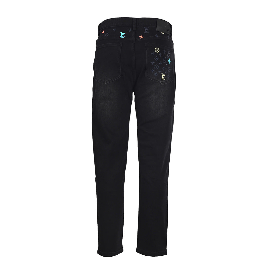 Louis Vuitton Black Jeans