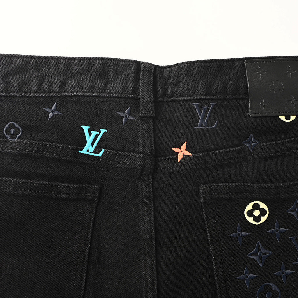 Louis Vuitton Black Jeans