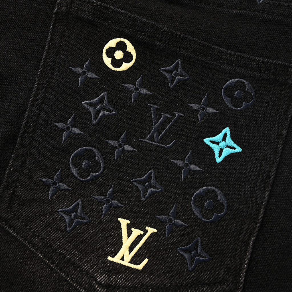 Louis Vuitton Black Jeans