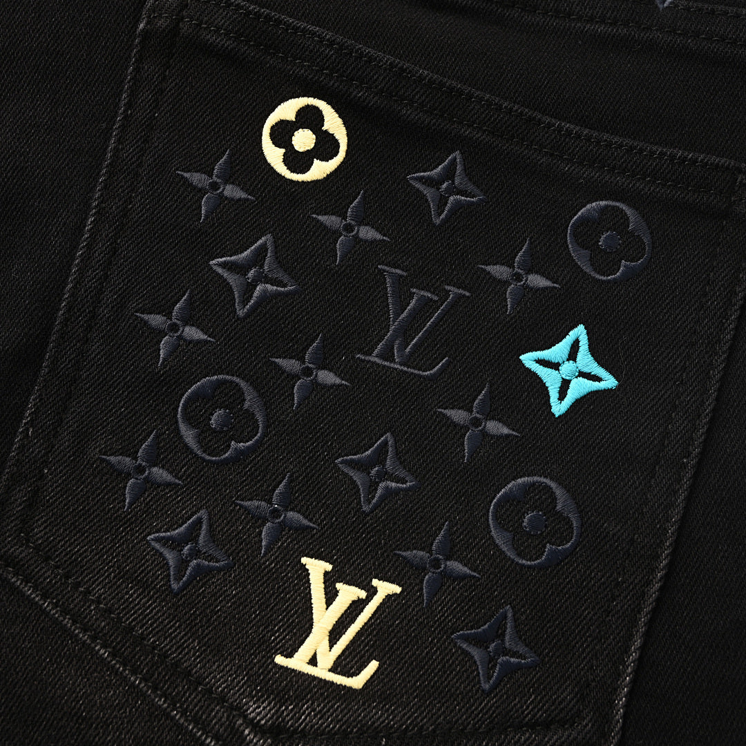 Louis Vuitton Black Jeans