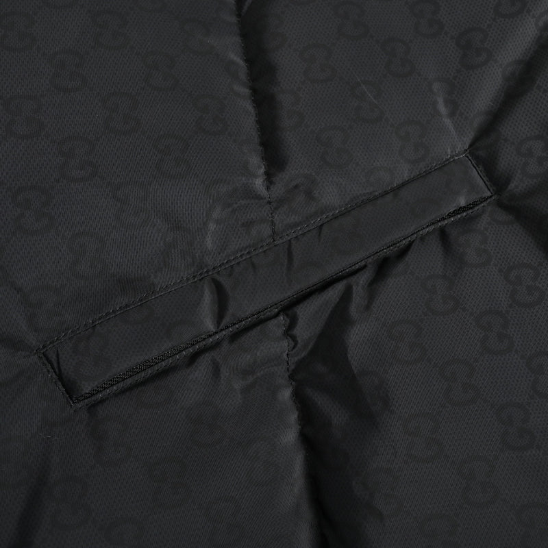Gucci Ombré Monogram Jacquard Hooded Puffer Jacket