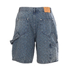 LOUIS VUITTON LV Monogram Jacquard Denim Shorts