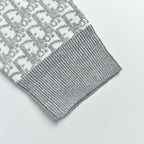 Dior Oblique Jacquard Cashmere Reversible Crewneck Sweater