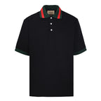 Gucci Double G Embroidered Polo Shirt
