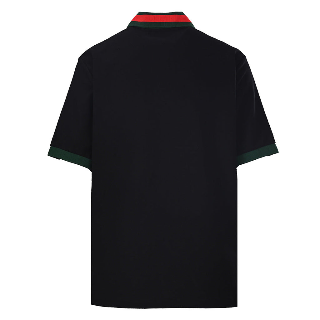 Gucci Double G Embroidered Polo Shirt