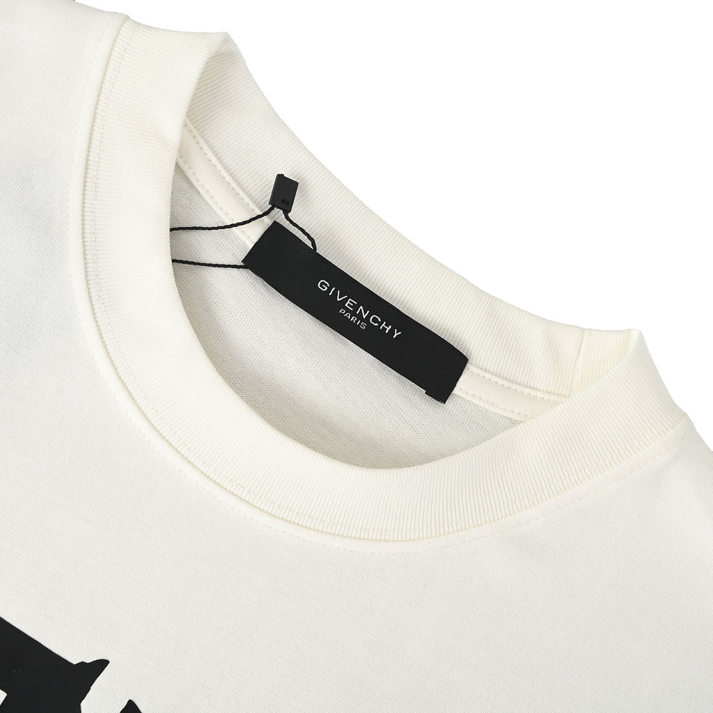 Givenchy 4G Brushstroke Logo Oversized T-Shirt – White