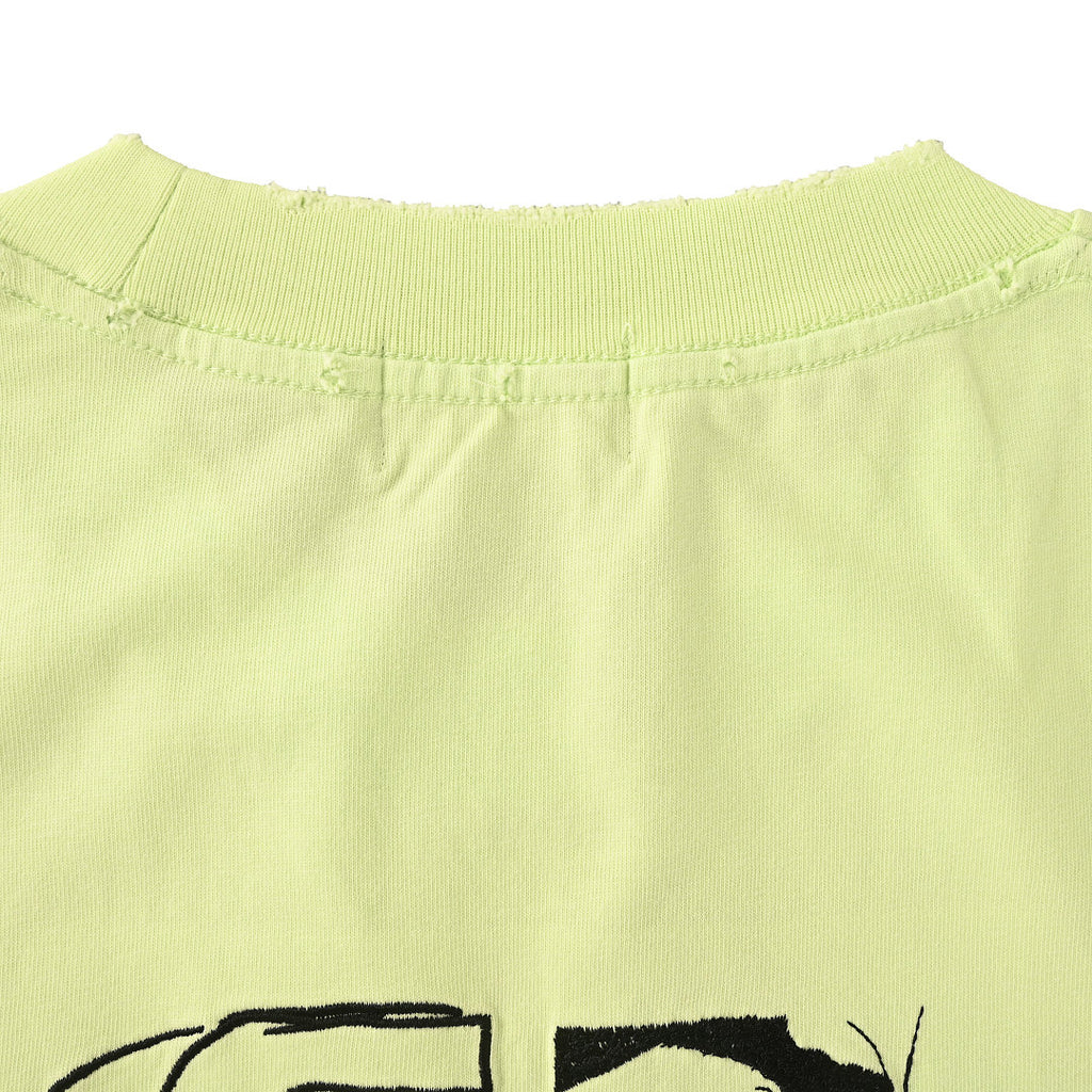 BALENCIAGA T-shirt with Double-B embroidery on the front and back