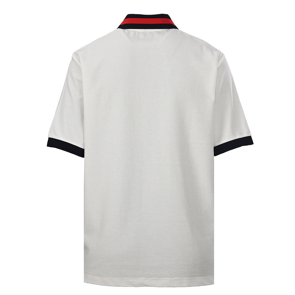 Gucci Double G Embroidered Polo Shirt