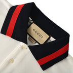 Gucci Double G Embroidered Polo Shirt