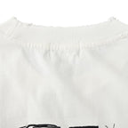 Balenciaga BLCG Double-B Contrast Logo T-Shirt – White
