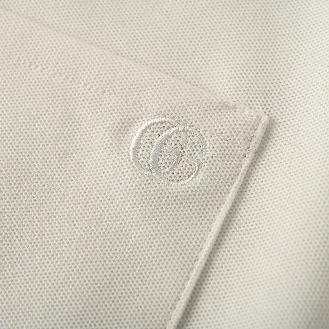 Gucci Double G Embroidered Polo Shirt
