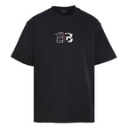 Balenciaga BLCG Double-B Contrast Logo T-Shirt